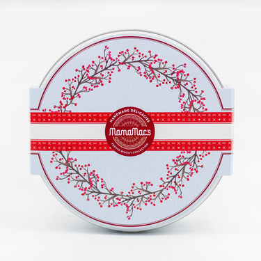 Festive Berry Biscuit Tin