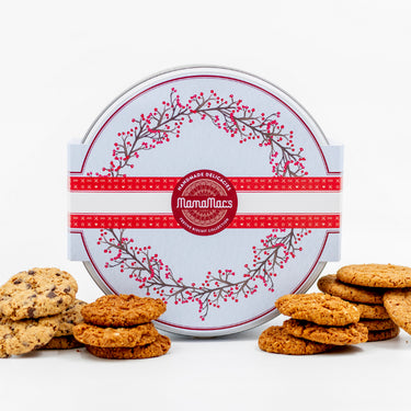 Festive Berry Biscuit Tin