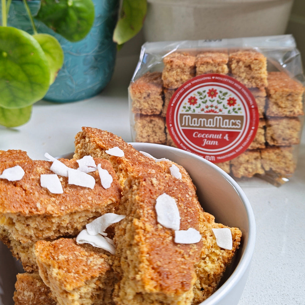 Coconut & Apricot Jam Rusks