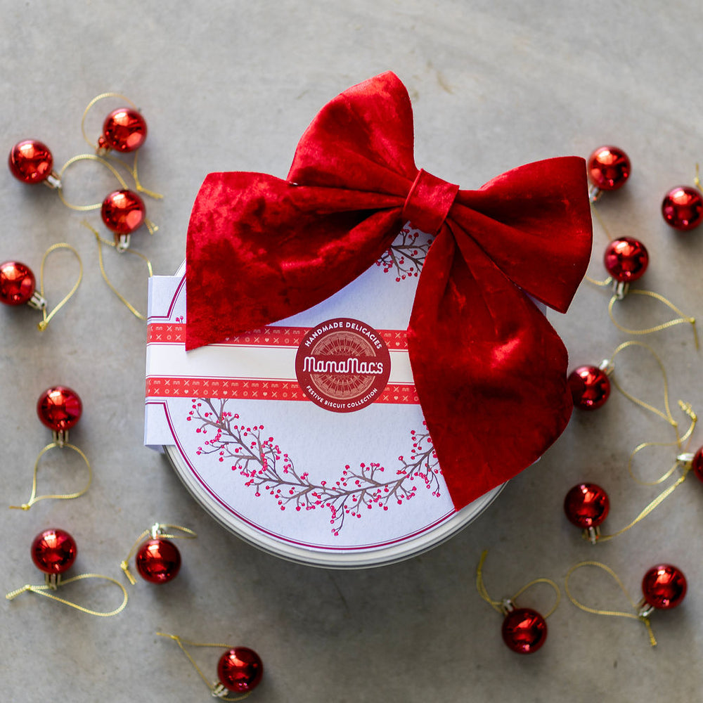 Festive Berry Biscuit Tin