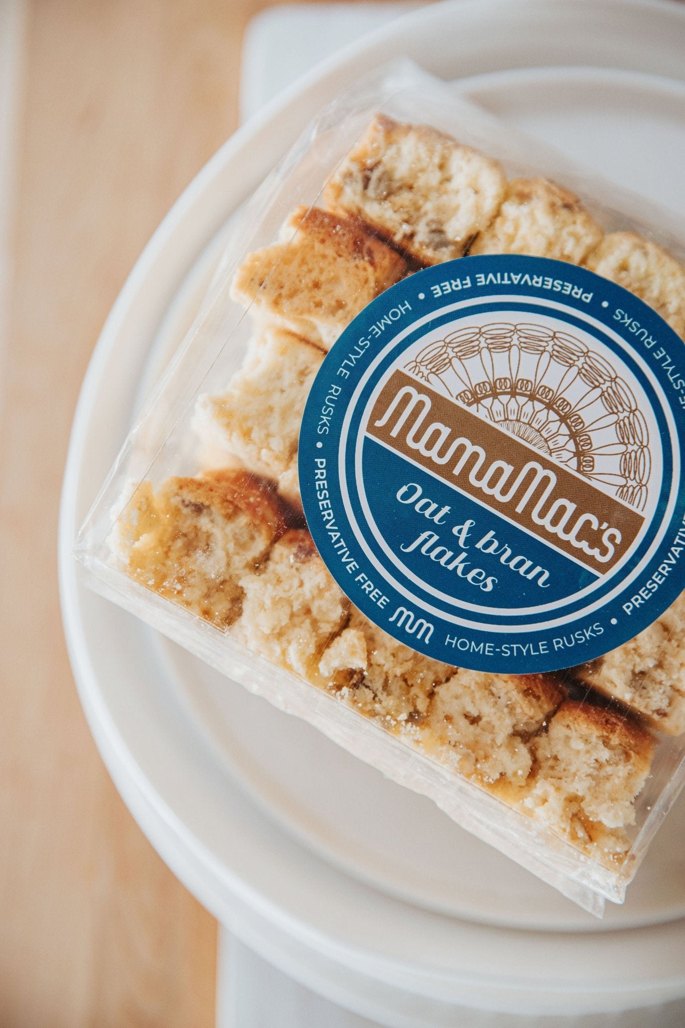 Oats & Bran Flakes Rusks - Mamamacs