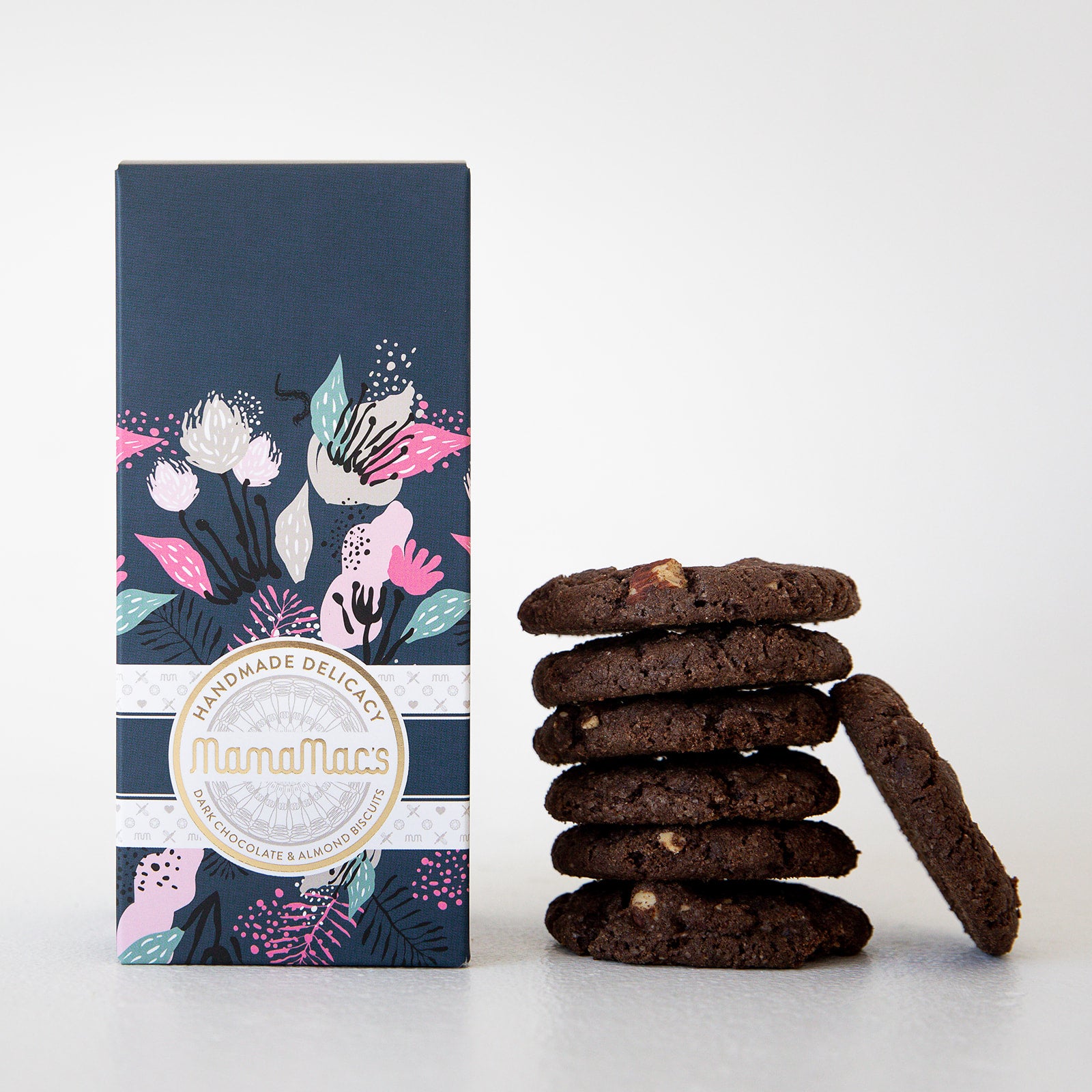 Premium Gift Box - Dark Chocolate & Almond cookies