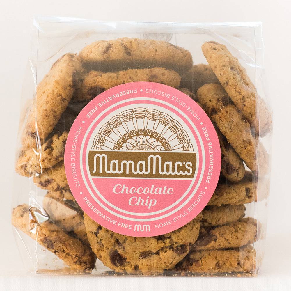 Choc Chip Biscuits - Mamamacs