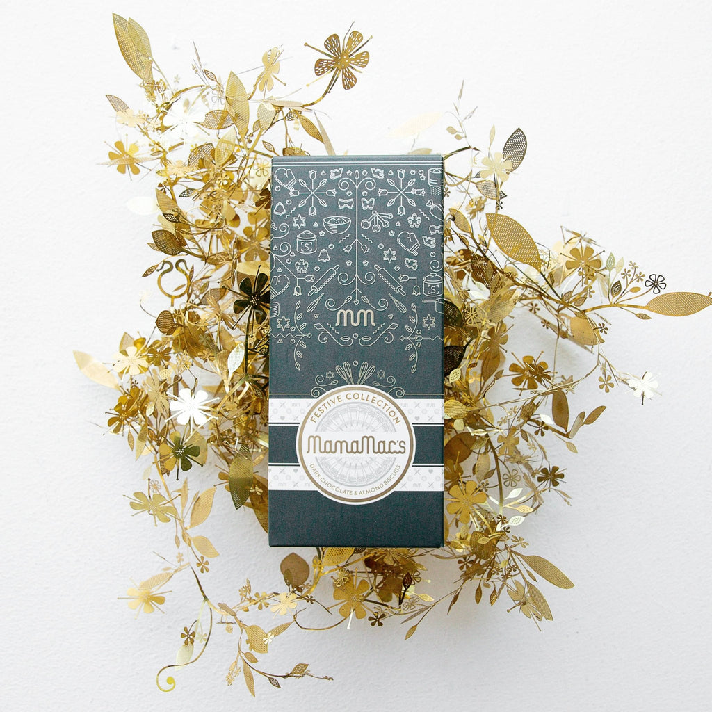 Festive Gift Box - Dark Chocolate & Almond - Mamamacs